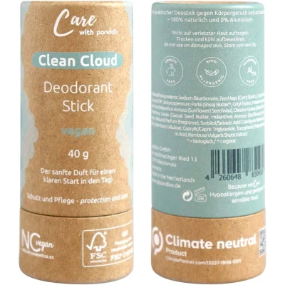 Afbeelding van Deodorant Stick Clean Cloud 2 Stuks