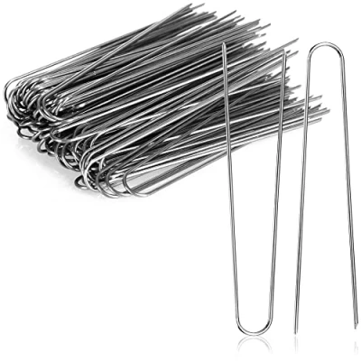 Afbeelding van COM FOUR® 100x klimop naalden clip clips voor bloemstukken in bloemisterij bloemdecoratie arrangement (Klimopnaalden 100 stuks)
