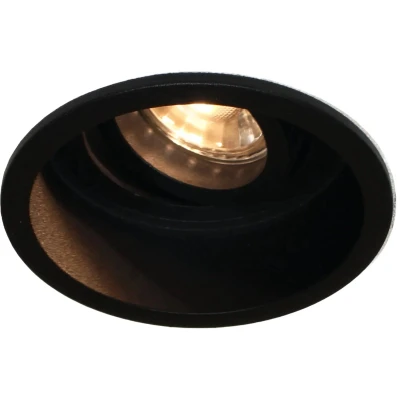 Afbeelding van Inbouwspot Rexi Zwart GU10 Rond 1 Lichts