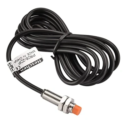Afbeelding van Heschen Inductive Proximity Sensor PR08 2DP Cilindrisch Type DC 12 24V 3 draads PNP NIET (Normaal geopend) CE