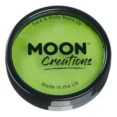 Afbeelding van Moon Creations Professionele watergeactiveerde gezichtsverf Lichtgroen