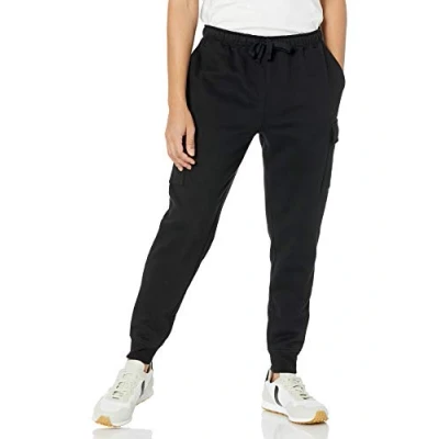 Afbeelding van Amazon Essentials Heren Cargo Fleece Jogger, Zwart, XL