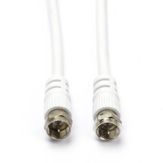 Afbeelding van F connector kabel Nedis 3 meter (Wit)