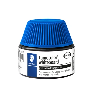Afbeelding van Viltstiftvulling Staedtler Lumocolor whiteboard 20ml blauw