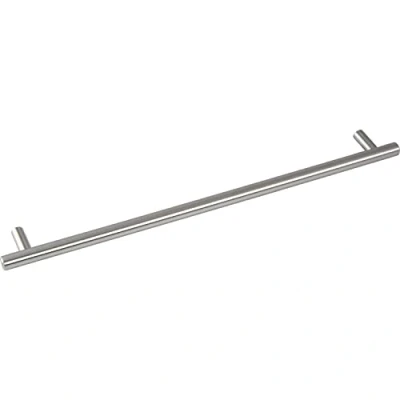 Afbeelding van GRIMME 8569210560 Basic kastgreep Enija meubelgreep (Barell) ø 12 mm, breedte 600 mm stanggreep geborsteld roestvrij staal, zilver, gatafstand 560