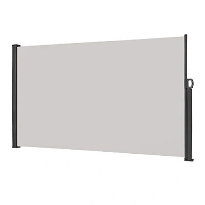 Afbeelding van LZQ zijmarkies, zichtscherm, zonwering, windscherm, luifelstof van polyester, voor terras &amp; camping