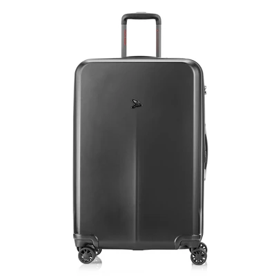 Afbeelding van Pack Easy Genius 4 wielen Trolley L 76 cm met uitbreidingsplooi Harde bagage TSA slot schwarz