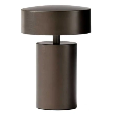 Afbeelding van Audo Copenhagen Column tafellamp LED oplaadbaar brons