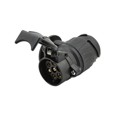 Afbeelding van HELLA VALUEFIT Adapter, stekkerdoos 12V Van 13 polig naar 7 Lengte: 91mm Kunststof Zwart DIN / ISO: 11446 N Typ/1724 Typ Aantal: 1 8JA 005 952 011