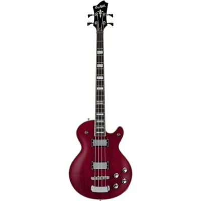 Afbeelding van Hagstrom Swede Bass Wild Cherry Elektrische basgitaar Rood