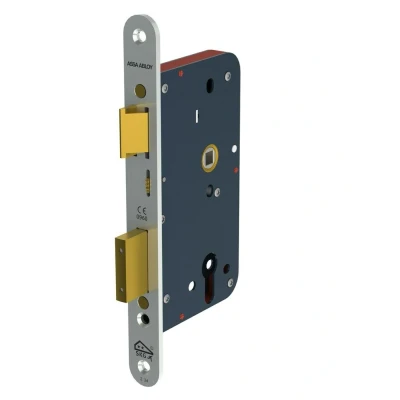 Afbeelding van ASSA ABLOY Veiligheidspaniekdeurslot SKG** rechthoekig 24 x 235 mm RVS doornmaat 50 PC 72 din links