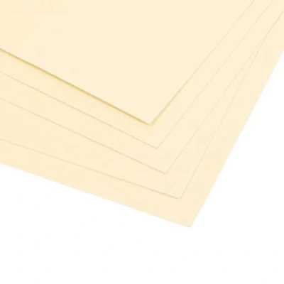 Afbeelding van Craftelier Dubbelzijdige gestructureerde canvaskaarten, perfect materiaal voor scrapbooking en knutselprojecten, gewicht: 216 g, afmetingen 30,5 x cm, ivoorwit