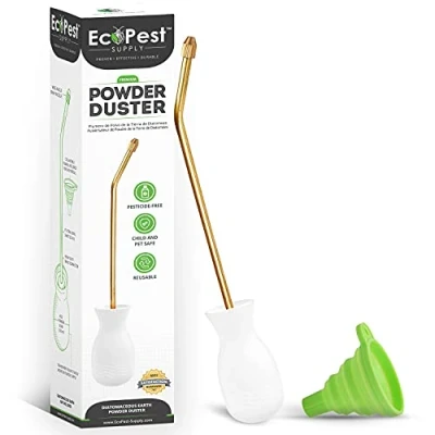 Afbeelding van ECOPEST Poeder Sproeier Stofdoek, en Applicator voor de Behandeling van Bedwantsen, Kakkerlakken Ander Ongedierte