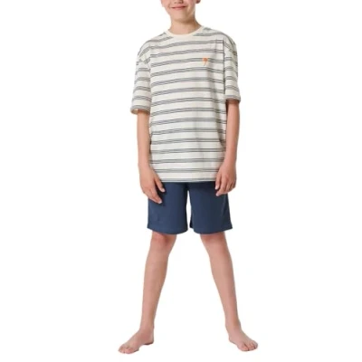 Afbeelding van Schiesser SET Pyjama, Heren, Maat: 140, Creme