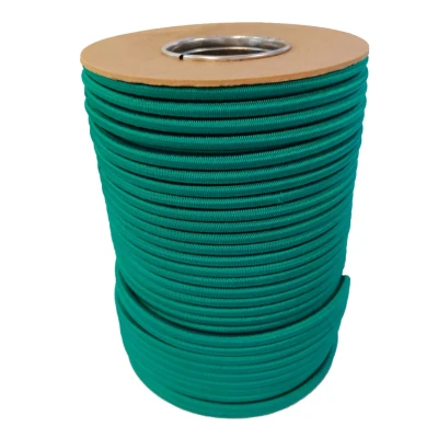 Afbeelding van 100 meter Elastisch Touw Groen 8mm elastiek op rol