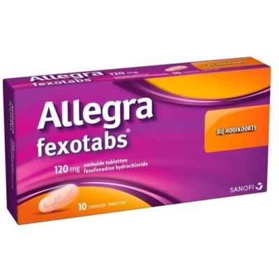 Afbeelding van Allegra Fexotabs Tablet Omhuld 120mg