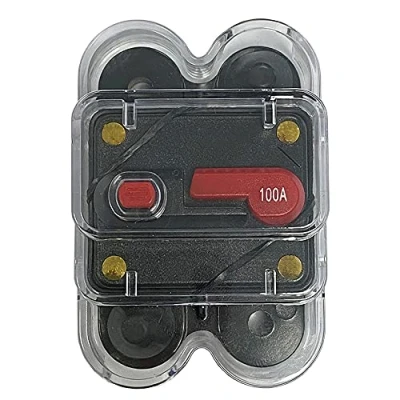 Afbeelding van Offgridtec® DC veiligheidsschakelaar, handmatig, 12 V, 24 48 100 A, IP56, overbelasting, kortsluiting