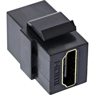 Afbeelding van Keystone module HDMI (v) versie 2.0 (4K 60Hz) / zwart