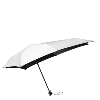 Afbeelding van Senz Manual Opvouwbare Stormparaplu shiny silver