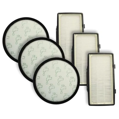 Afbeelding van vhbw 6 x filter compatibel met Rowenta Silence Force RO6451EA, RO7740EA, RO7755EA stofzuiger, voormotorfilter, afvoerluchtfilter EPA