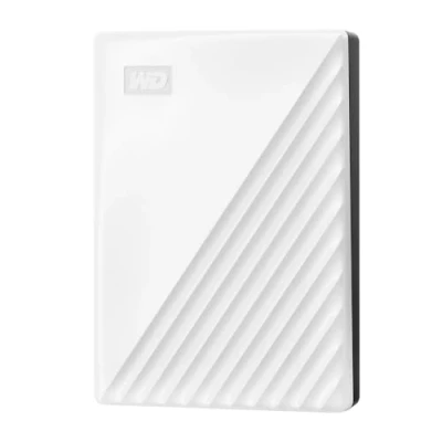 Afbeelding van WD My Passport 6TB Draagbare HDD, USB 3.0, met software voor apparaatbeheer, back up en wachtwoordbescherming, Geschikt PC, Xbox Playstation, Vit