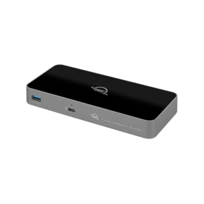 Afbeelding van OWC Thunderbolt 5 Hub 4x USB C &amp; 1x A 120 Gb/s 140W Zilver/Zwart
