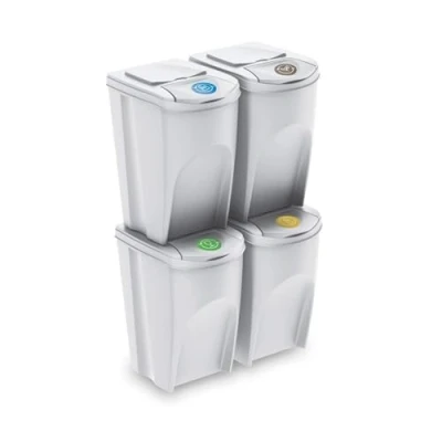 Afbeelding van PROSPERPLAST Sortibox 4 x 35 l popiół