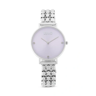 Afbeelding van LIU JO Horloge, Dames, Maat: One Size, Silver coloured