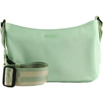Afbeelding van HUGO Schoudertas Bel SM Hobo N Light Green Mintgroen