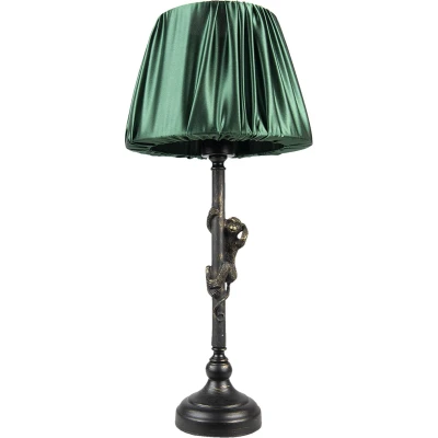 Afbeelding van Clayre &amp; Eef Bruine Tafellamp aap Ø 25*55 cm E27/max 1x 40W 6LMC0055