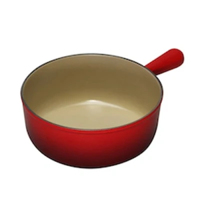 Afbeelding van Steelpan Le Creuset Gietijzer Kersenrood 22 cm