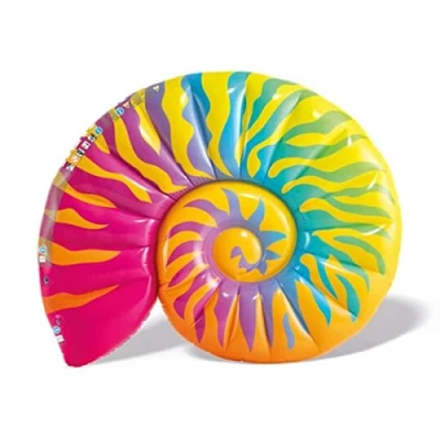 Afbeelding van Intex Luchtbed Seashell 157 X 127 25 Cm Vinyl