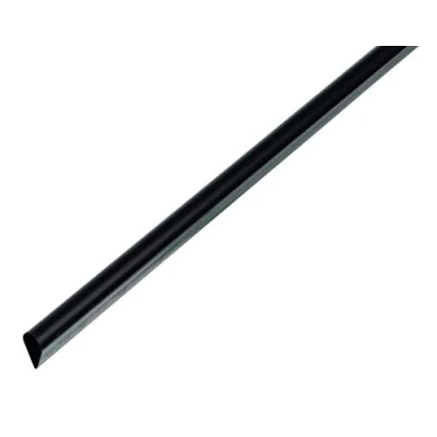 Afbeelding van Alberts 499013 klemprofiel, kunststof, zwart, 1000 x 15 0,9 mm, set van 20