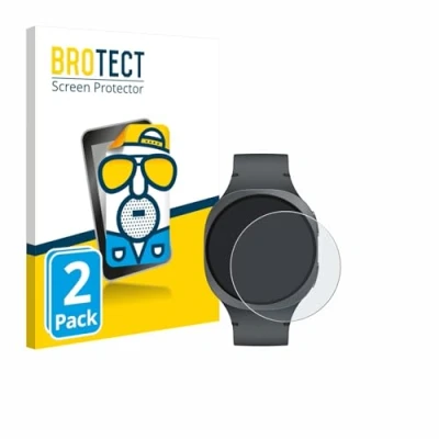 Afbeelding van BROTECT Screenprotector voor Samsung Galaxy Watch 8 (40 mm) Folie Beschermfolie matte (2 Stuks)