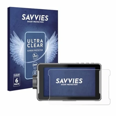 Afbeelding van Savvies Screenprotector voor Viltrox DC 550 Pro Folie Beschermfolie transparant (6 Stuks)
