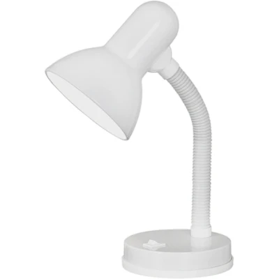 Afbeelding van EGLO Tafellamp Basic wit/ ø12,5 x h30 cm / tuimelschakelaar draaibaar flexibele hals