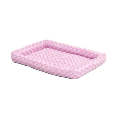 Afbeelding van MidWest Homes for Pets Model 40224 PK Huisdierkussen, hondenbed, 61 cm lang honden of kattenbed met comfortabele bekleding, ideaal voor kleine hondenrassen, roze
