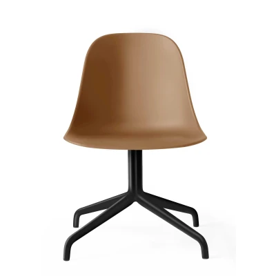 Afbeelding van Audo Copenhagen Harbour Side Swivel stoel zwart, Khaki