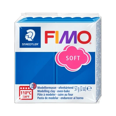 Afbeelding van Fimo klei soft Oceaan blauw Nummer 37 57gram