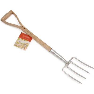 Afbeelding van Burgon &amp; Ball Kinderspitvork Spitvork 4 tanden 77 cm RVS