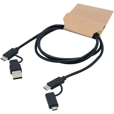 Afbeelding van USB oplaadkabel met meerdere uiteinden Algemeen