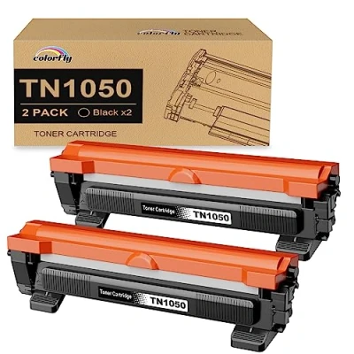 Afbeelding van colorfly TN1050 TN 1050 toner compatibel met zwart voor MFC 1910W DCP 1612W 1610W 1510 1810 HL 1110 1210W 1512 1212W 12