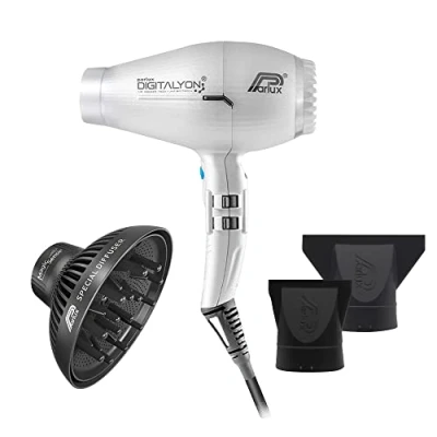 Afbeelding van Parlux Föhn Digitalyon inclusief Diffuser Silver Haibu by Kapperskorting.com