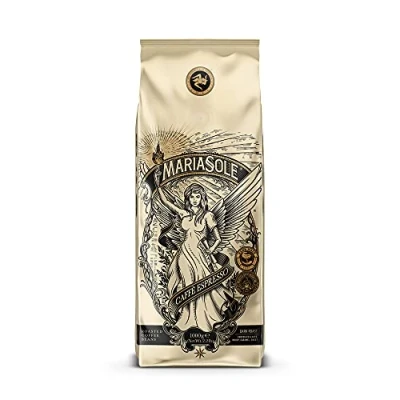 Afbeelding van Mariasole Caffè Espresso koffiebonen Traditionele roosteren in Sicilië via houtvuur met de hand premium espressobonen 1 kg voor volautomatische machine en zeefdrager