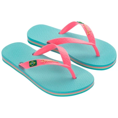 Afbeelding van Ipanema Classic Brasil II Teenslippers, uniseks, kinderen, EU, Bb614 Lichtblauw Roze, 31.5 EU