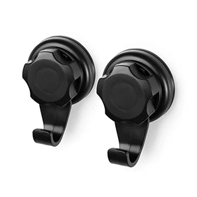 Afbeelding van Compactor Muurhaken Bestlock 8 Cm Rvs Zwart 2 Stuks