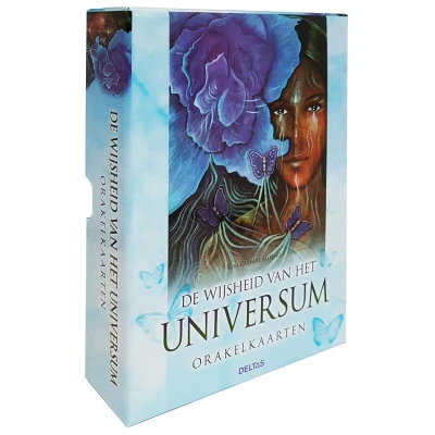 Afbeelding van Deltas Wijsheid Van Het Universum Boek en Orakelkaarten, 1set
