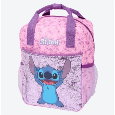 Afbeelding van Disney Stitch rugtas Schooltas Lilo &amp; rugzak Glitter backpack