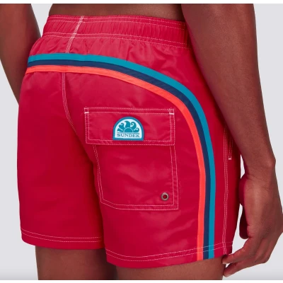 Afbeelding van SUNDEK MID WAIST SWIM SHORT Flamingo 04 XL