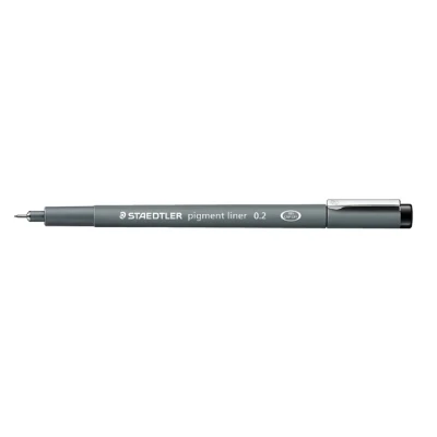 Afbeelding van Staedtler pigment liner fineliner 0,1 mm zwart 308 01 9